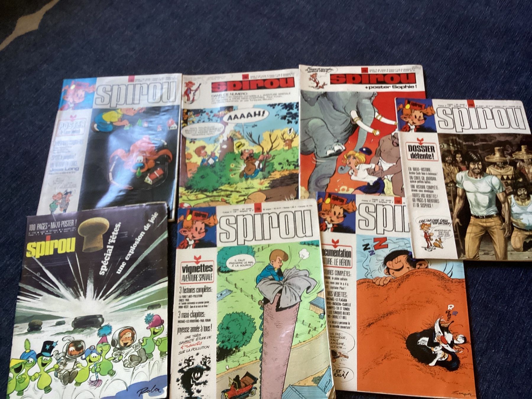 BD: 25 Spirou vintage – D'occasion à Bursinel par don_ccb9 3