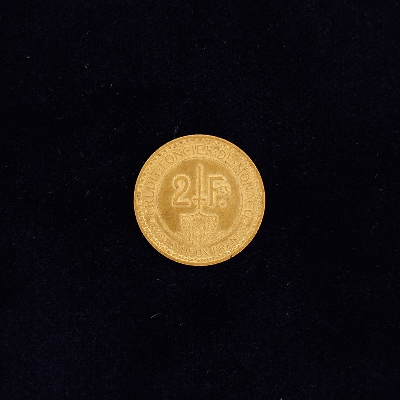 Tutti le monete: 2 Francs - 1926 - Monaco – Usato da Morcote venduto da AmbiveriLeo 1