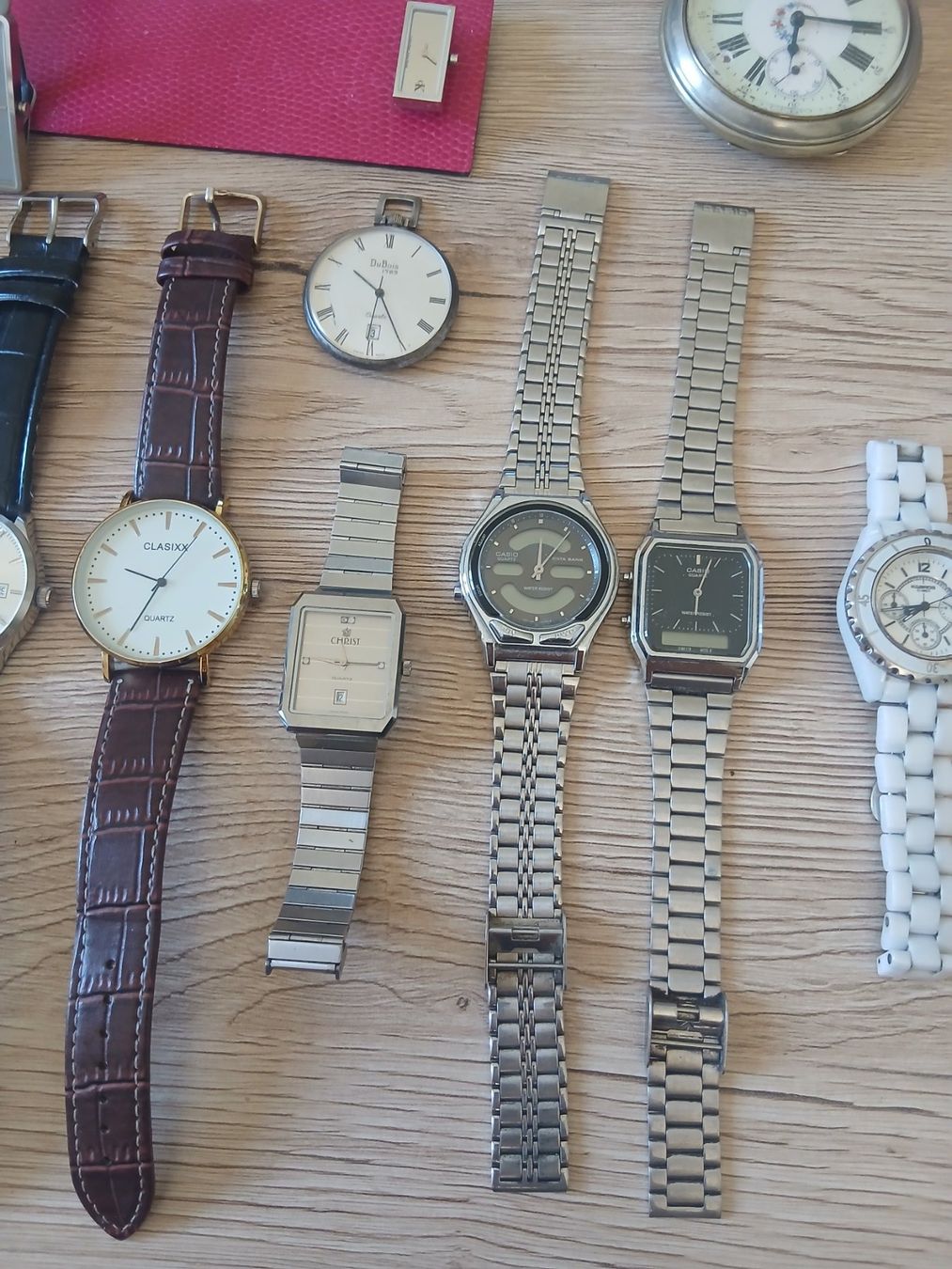 Casio Montres: Lot Uhren 2xCasio,2xCK,Swatch Automatic,K&Bros Chrono, – Défectueux à Murten par Elyanis 1