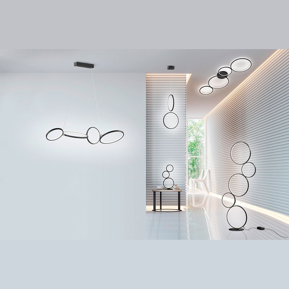 Lampade: LED Tischleuchte, Schwarz, Dimmer, IP20 – Nuovo (secondo la descrizione) da Kreuzlingen venduto da Smart-Light 2