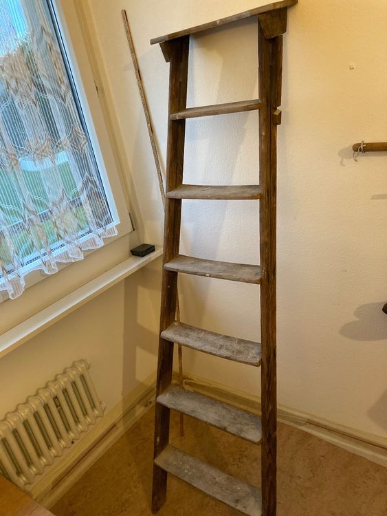 Alte Holzleiter für Deko Kaufen auf Ricardo