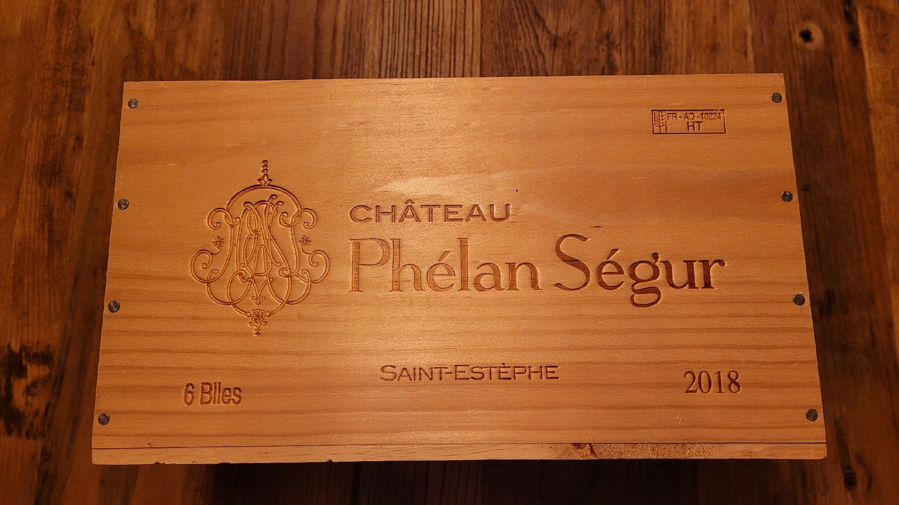 Altro: Weinkiste - Château Phélan Ségur 2018 – Usato da Grosshöchstetten venduto da Dirue