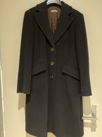 Wollmantel Insieme, schwarz, Gr 38