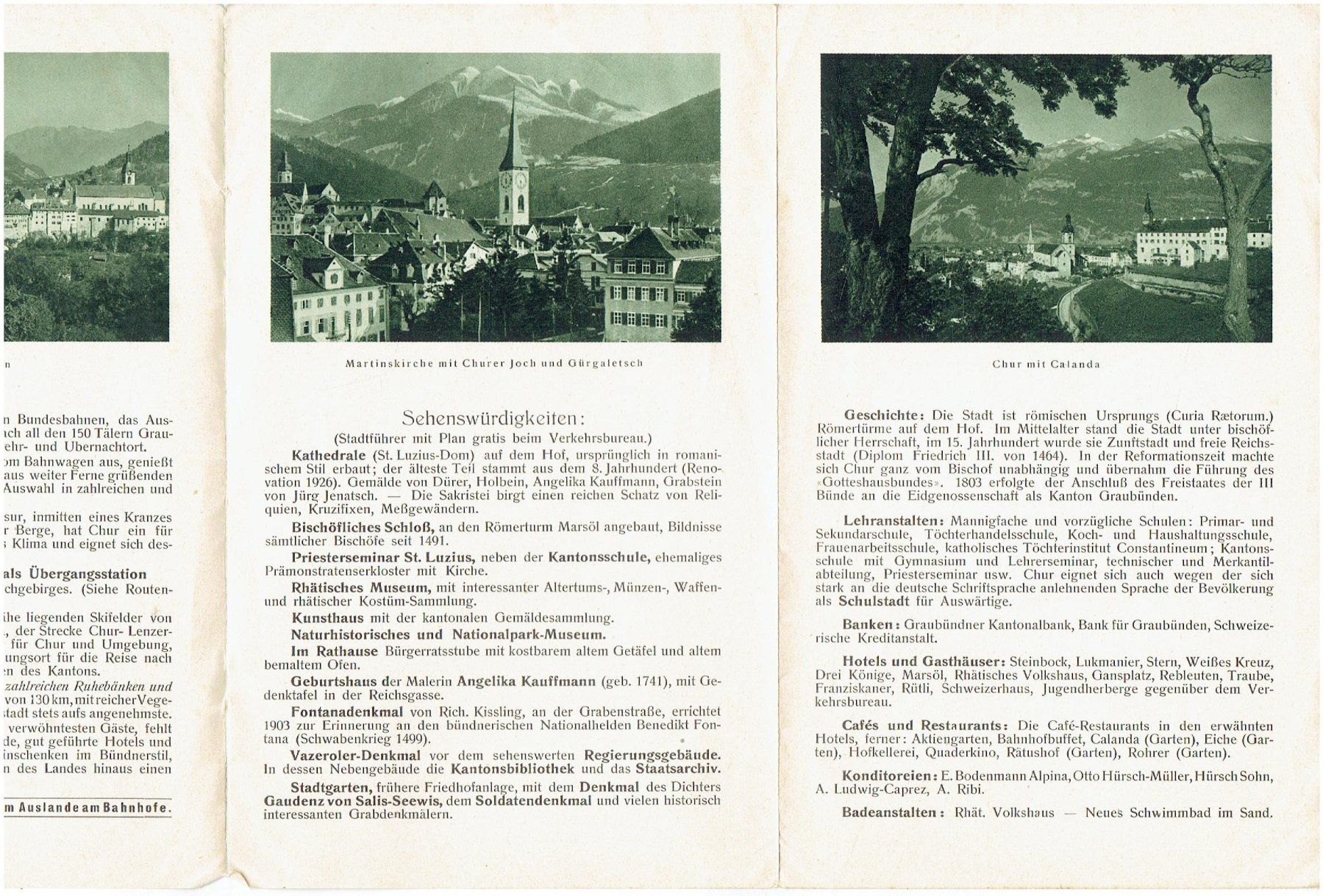 Bücher: CHUR – Gebraucht aus Flims - Dorf von Stagediver 2