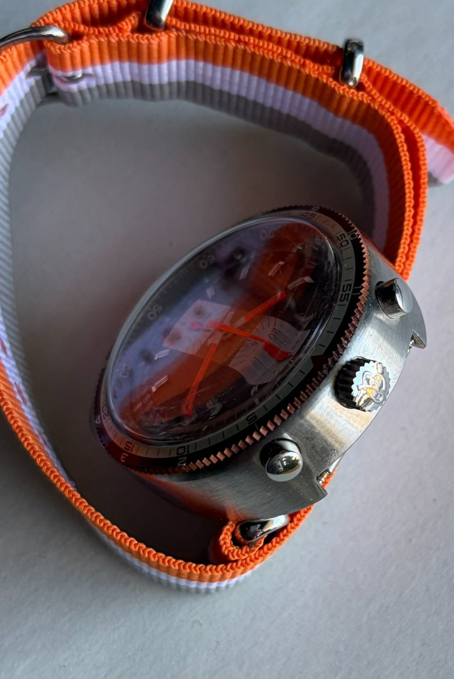 Breitling Orologi: 1971 Breitling Bullhead, Pult Pupitre, almost mint condition – Usato da Pregassona venduto da camus84 5