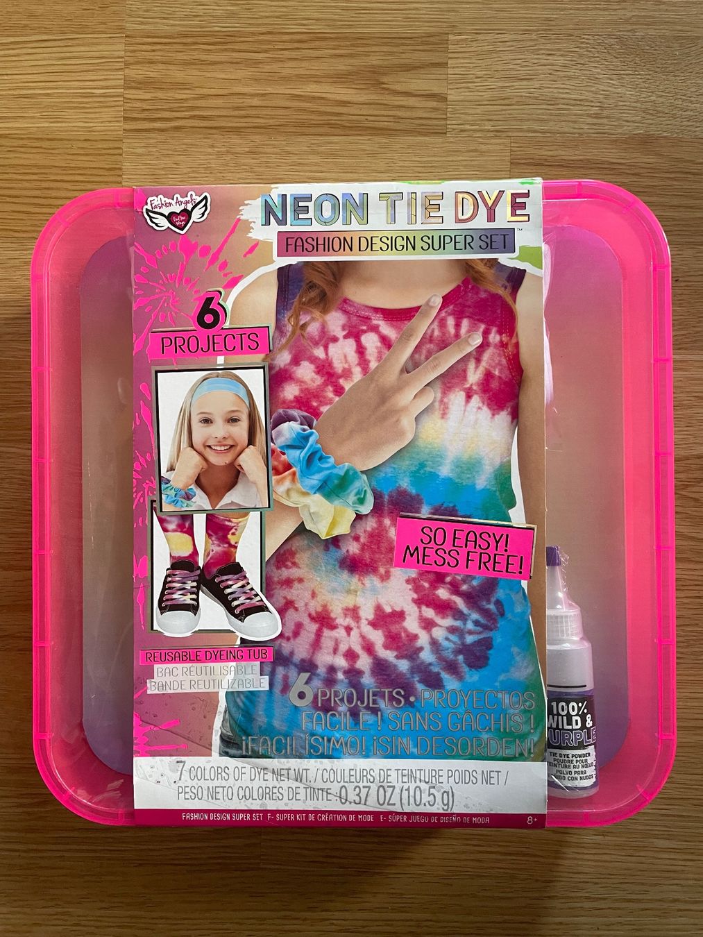 Kit bricolage: Batik, Neon Färbeset, neu, komplett – Nuovo e nell'imballaggio originale da Brüttisellen venduto da G.I.A.N.N.A.