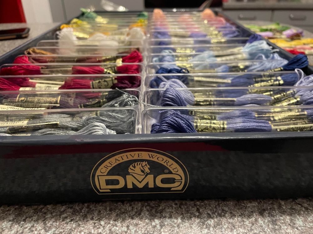 Fil Dmc ZXIIXZ Fil à Broder Pour Point De Croix, Bracelets D'amitié, Fil De Fil Broderie Dmc