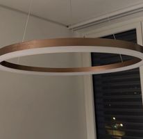 Pendellampe braun 60cm Hängeleuchte braun Lampe modern LED