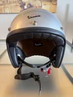 Vespa Herren Jethelm Grösse kleines M – Silber – Retro Style