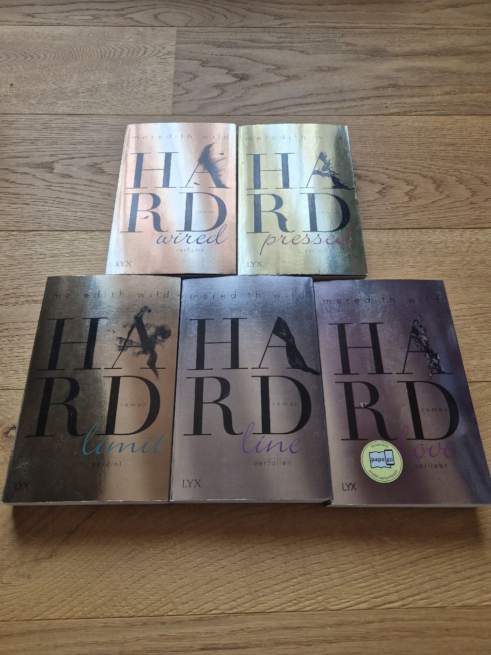 Libri: Hard Reihe von Meredith Ward – Usato da Schwarzenburg venduto da Esja02 1