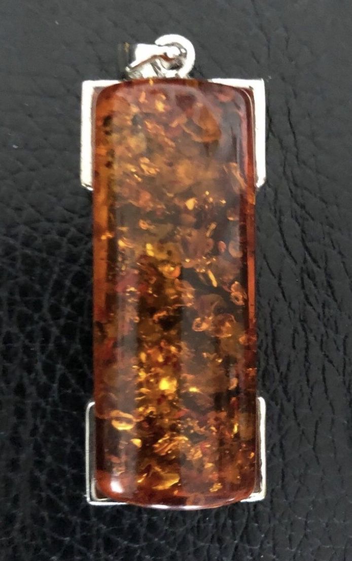 Sonstiger Schmuck: Set Halskette und Anhänger aus Bernstein – Gebraucht aus Endingen von Warlock 2