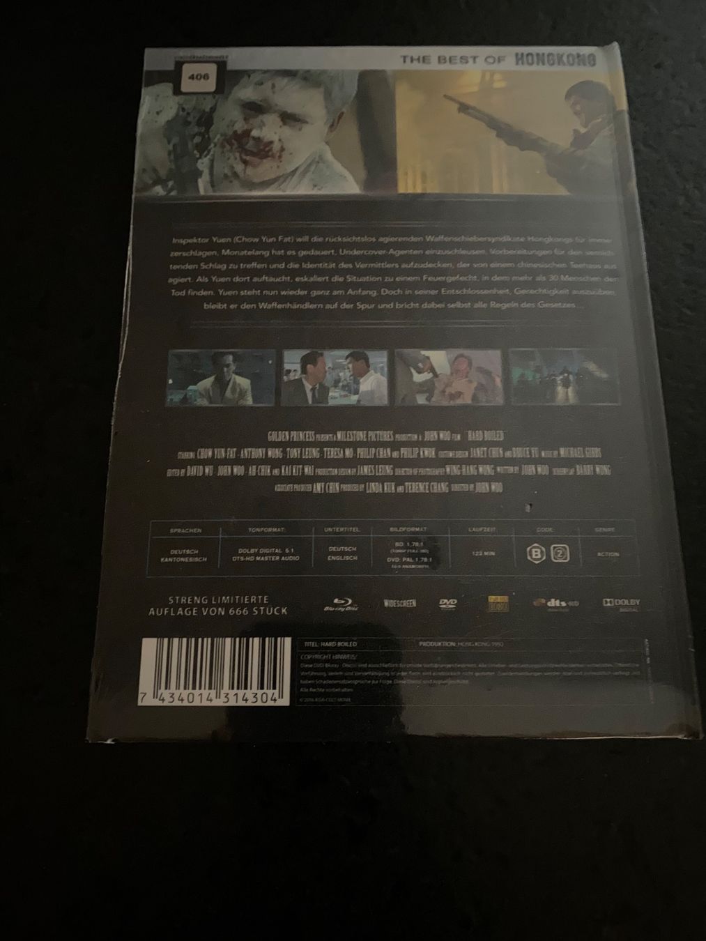 Tous les DVDs: Hard Boiled Mediabook Blu-ray + DVD OVP – Neuf avec emballage d'origine à Schmitten FR par FilmRarities 1