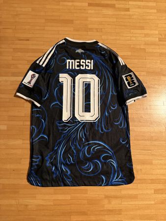 Lionel Messi #10 Argentinien Auswärtstrikot WM
