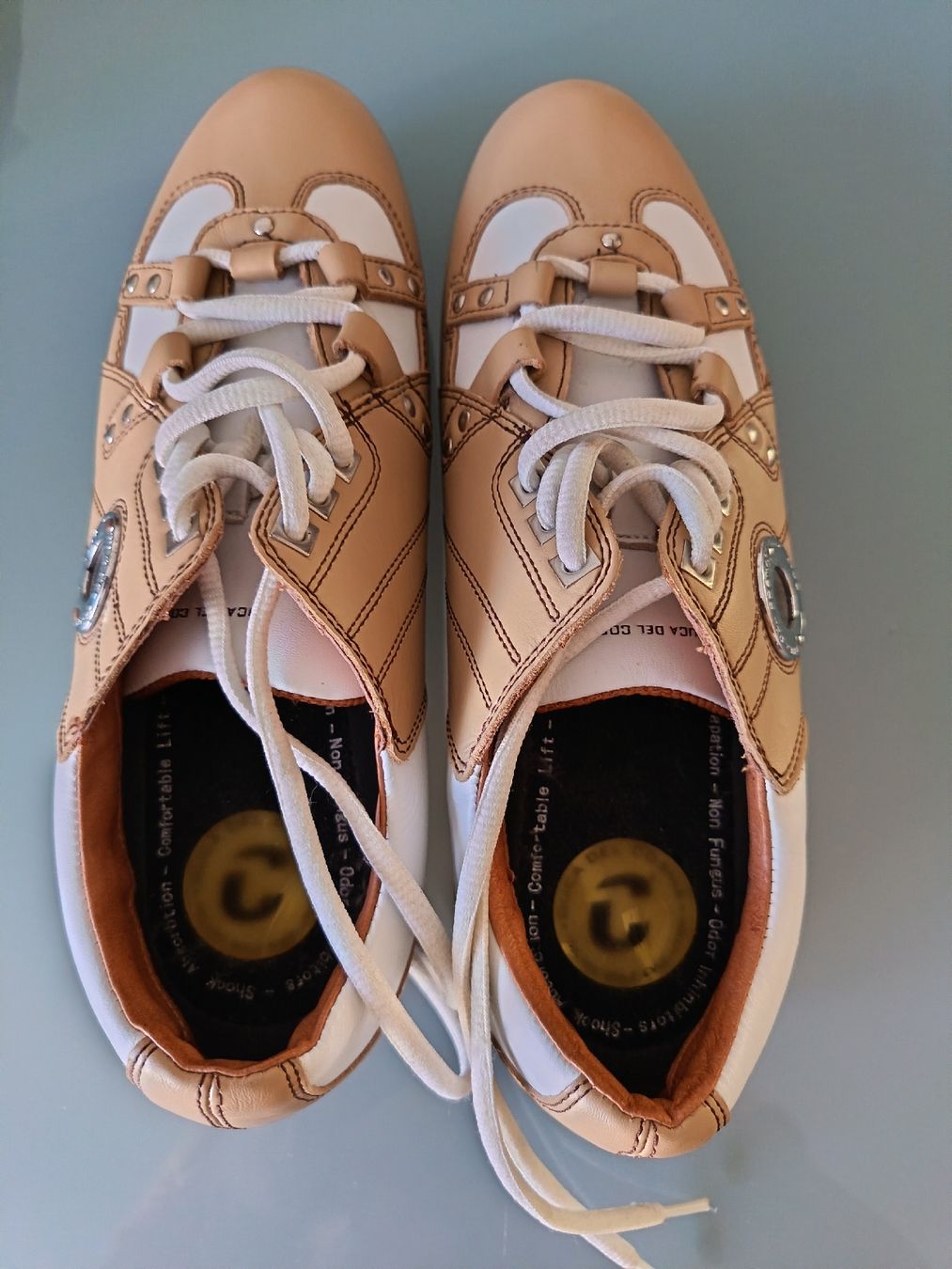 Scarpe da donna: Golfschuhe ungetragen gr. 38 – Nuovo (secondo la descrizione) da Brüttisellen venduto da tany_pavlova 1