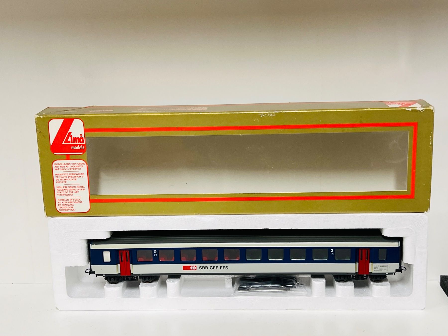 Lima Modelleisenbahnen: Lima  309272KS1 SBB CFF 2.Kl. H0 DC – Gebraucht aus Geroldswil von TopTrain54 7