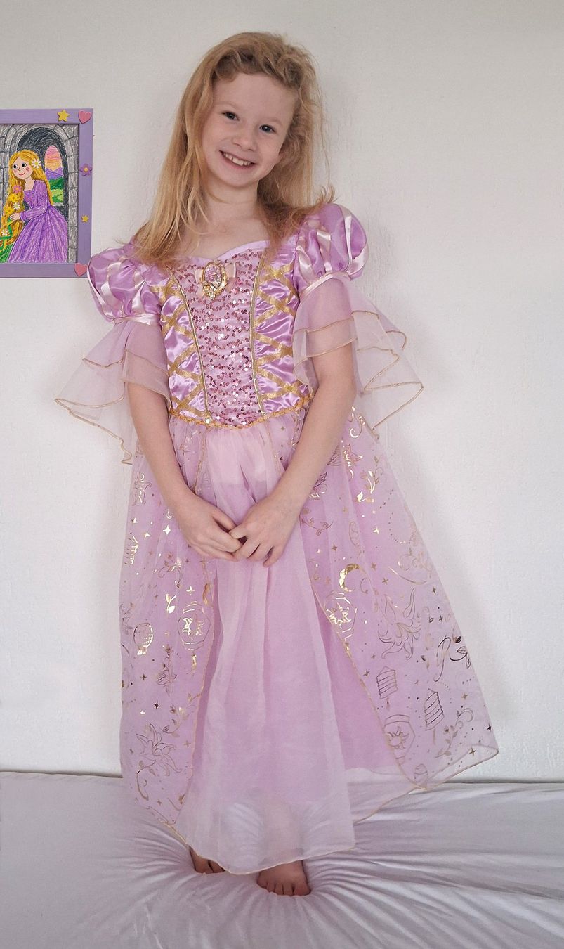 Costumi: Original Disney Rapunzel Kostüm – Usato da Altendorf venduto da Hauckke