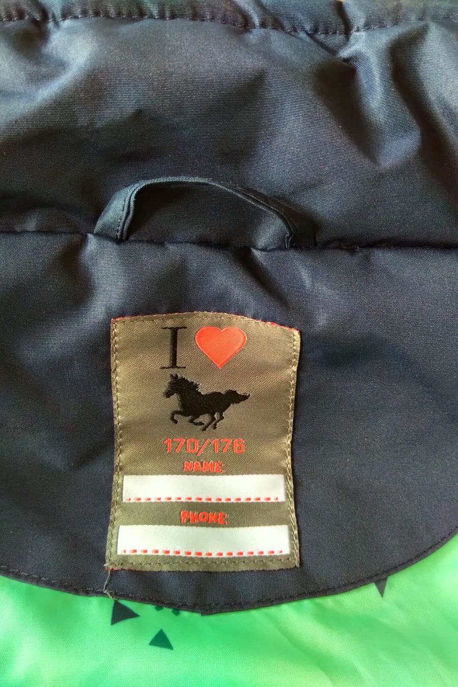 Altro abbigliamento per bambina: schöne blaue Reitweste, Mädchen 170/176 – Nuovo (secondo la descrizione) da Schöfflisdorf venduto da Uncle_Jim 3