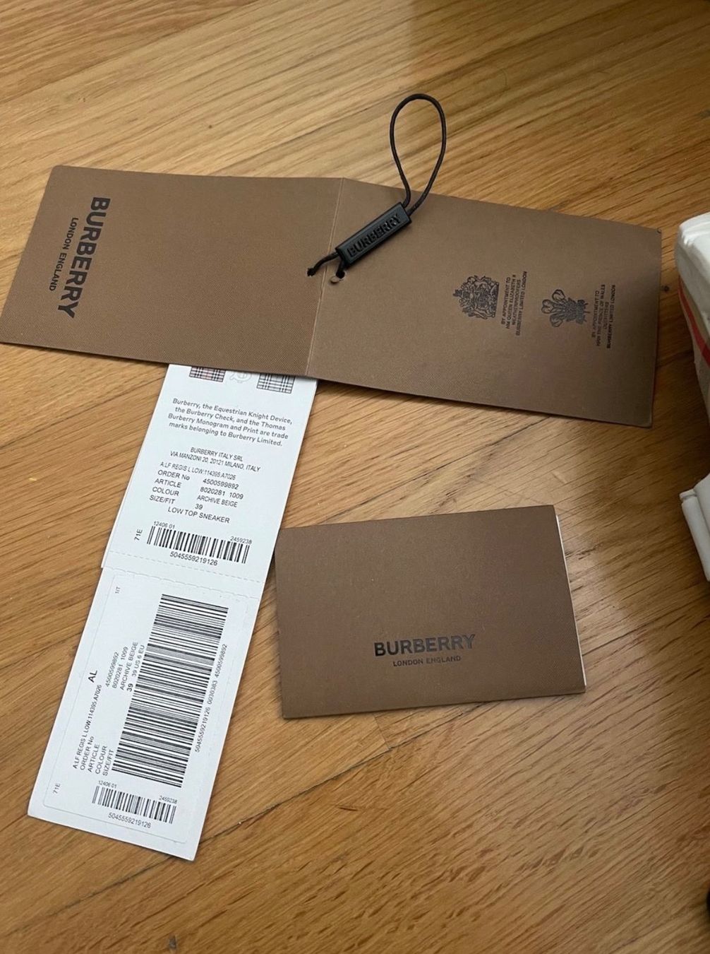 Burberry Scarpe da uomo: Sneakers Burberry – Usato da Curio venduto da Lana_C77 4