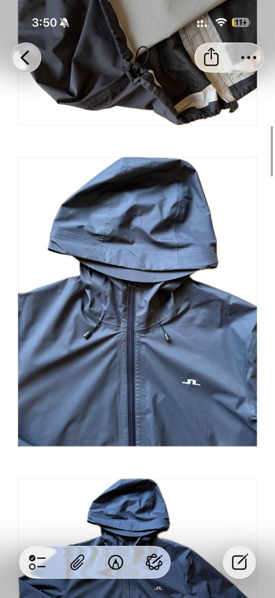 Jacken: J.Lindeberg Regenjacke – Neu (gemäss Beschreibung) aus Au ZH von tmnhllr 1