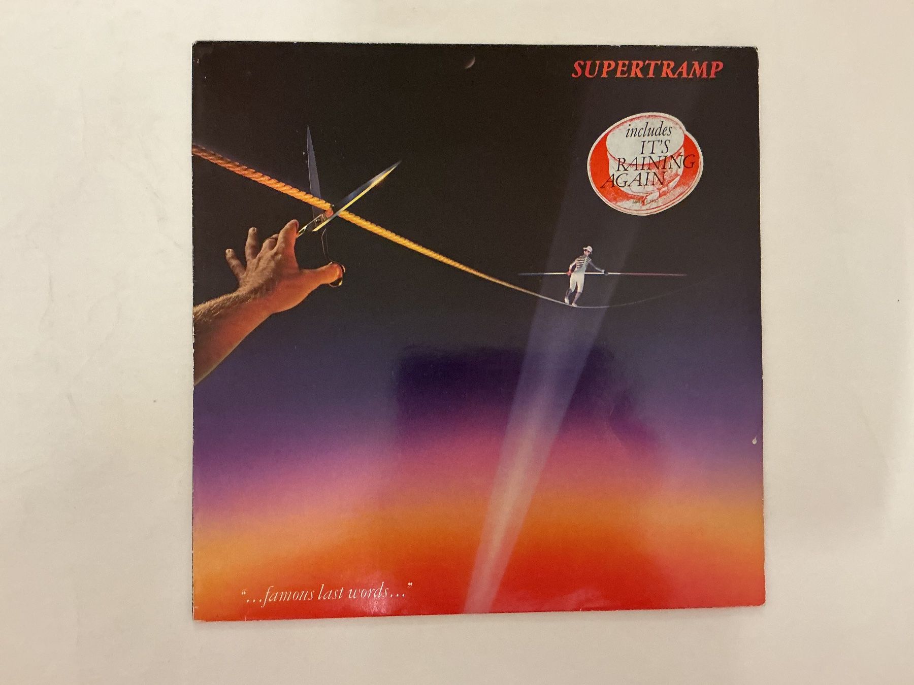 Schallplatten: Supertramp LP - Famous Last Words – Gebraucht aus Winterthur von Tumko_7_Vinyl