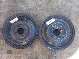 2 Oldtimer 17" Felgen Michelin Renault Citroen Peugeot usw.