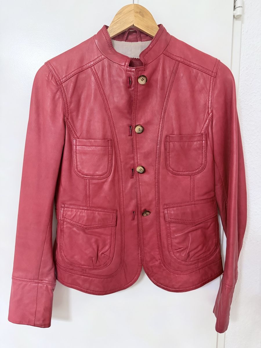 Jacken: Leonardo Lederjacke, Gr. S, Echtleder, Top Zustand! – Gebraucht aus Kloten von nat_2x5p 7