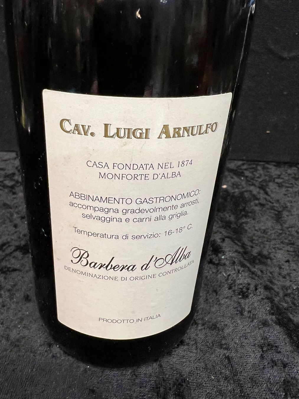 Vino: BARBERA D’ALBA 1996 – Nuovo (secondo la descrizione) da Genève venduto da Leboucheoreilles 4