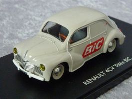 Renault 4CV Tolée Bic  1:43