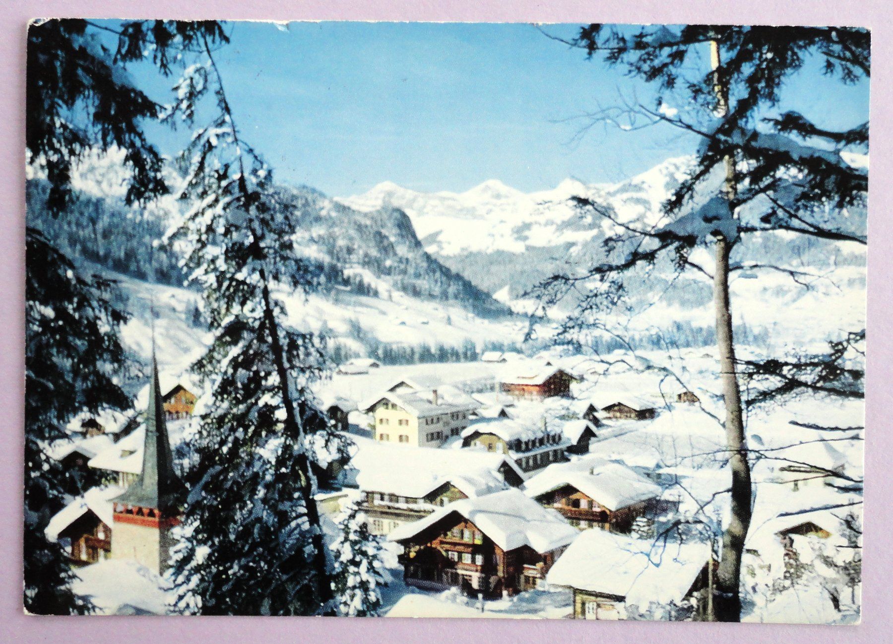 Cartoline postali: Gstaad – Difettoso da Fétigny venduto da Billy2miny