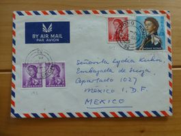 Hong Kong, Brief nach Mexico, 1965