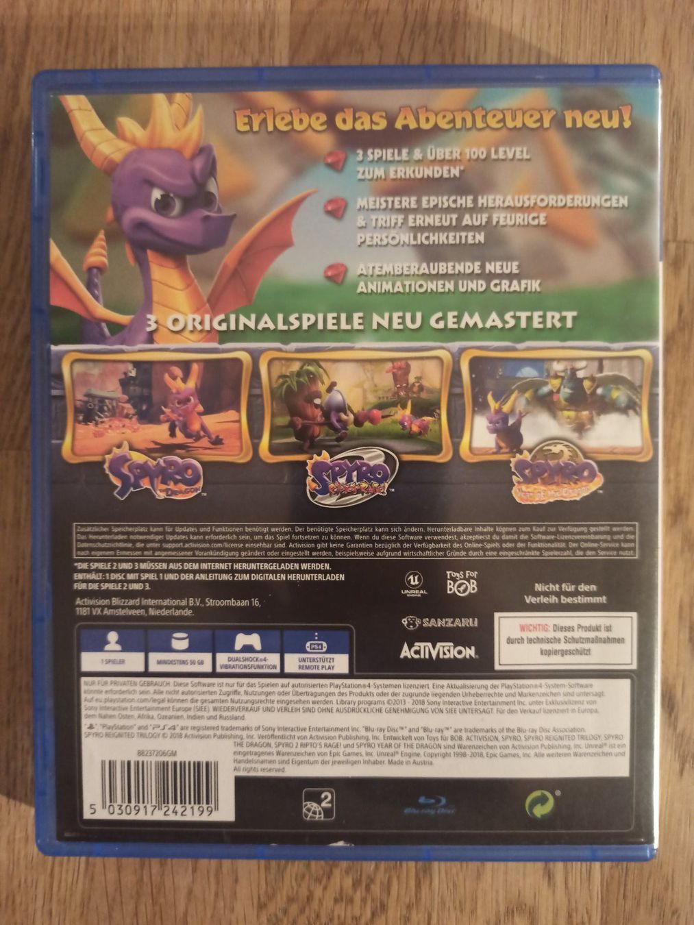 Giochi: Spyro Reignited Trilogy PS4 / PS5 – Usato da Oberweningen venduto da mar_87mx 1