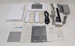 Nintendo Wii U weiss mit 2 Controller