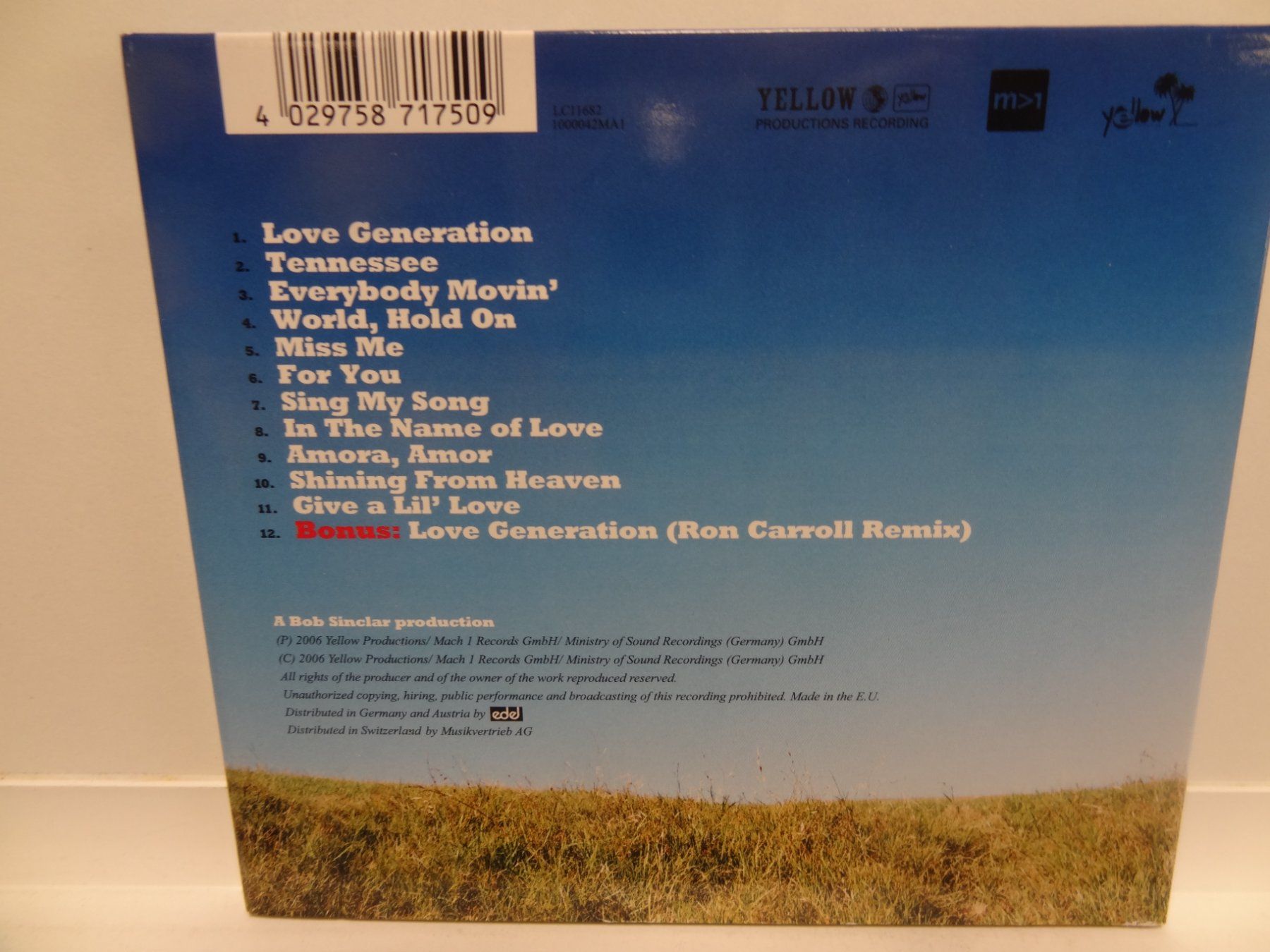 CDs: Bob Sinclar, Western Dream – Gebraucht aus luzern von musicandart 1