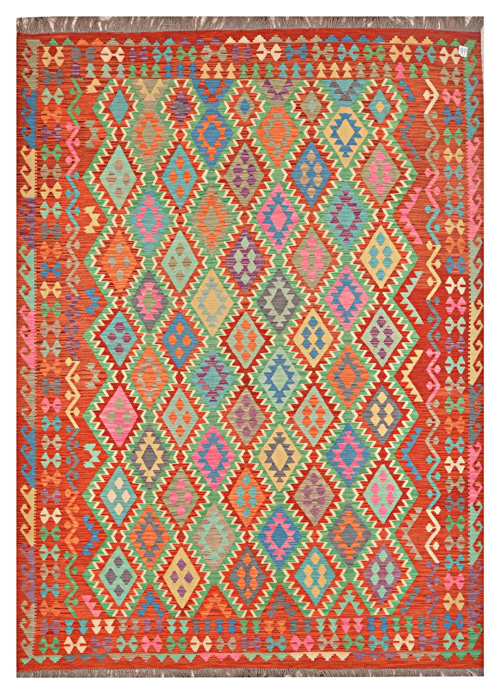 Kelim Tappeti: Oriente Kelim Teppich 345x250 cm – Nuovo e nell'imballaggio originale da Lahore venduto da Fairways79