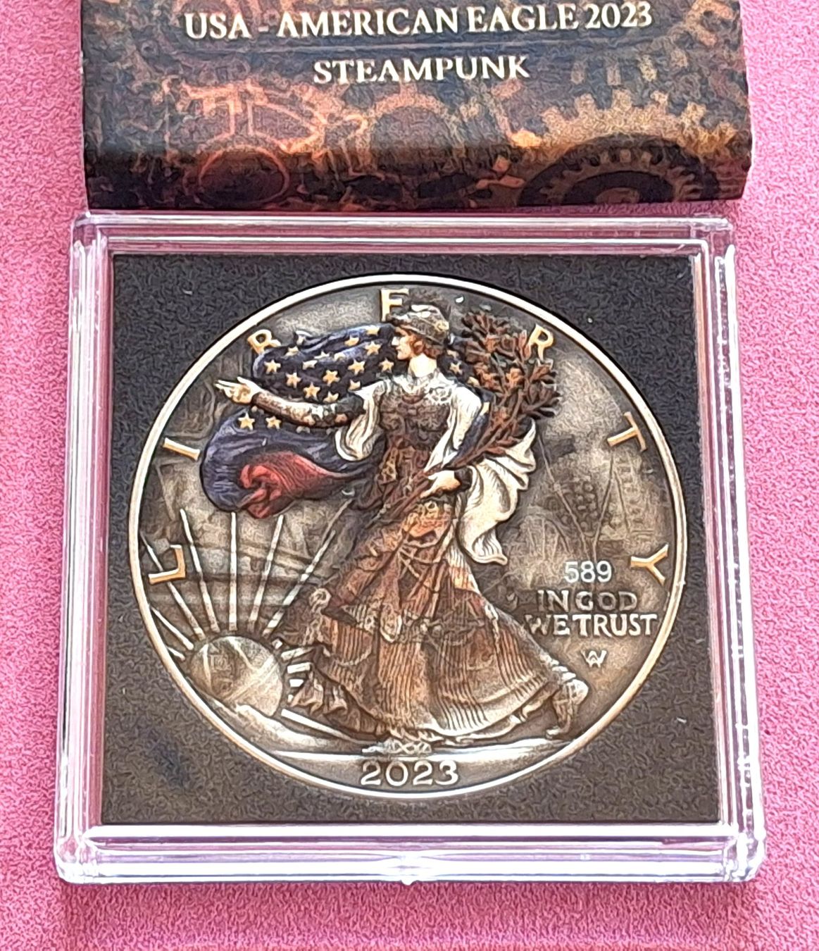 Tutti le monete: LIBERTY / EAGLE 2023 - 1 OZ FEINSILBER – Nuovo e nell'imballaggio originale da Boniswil venduto da dpd4coins 1