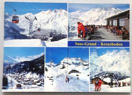 Saas-Grund 1559 m - Kreuzboden 2400 m