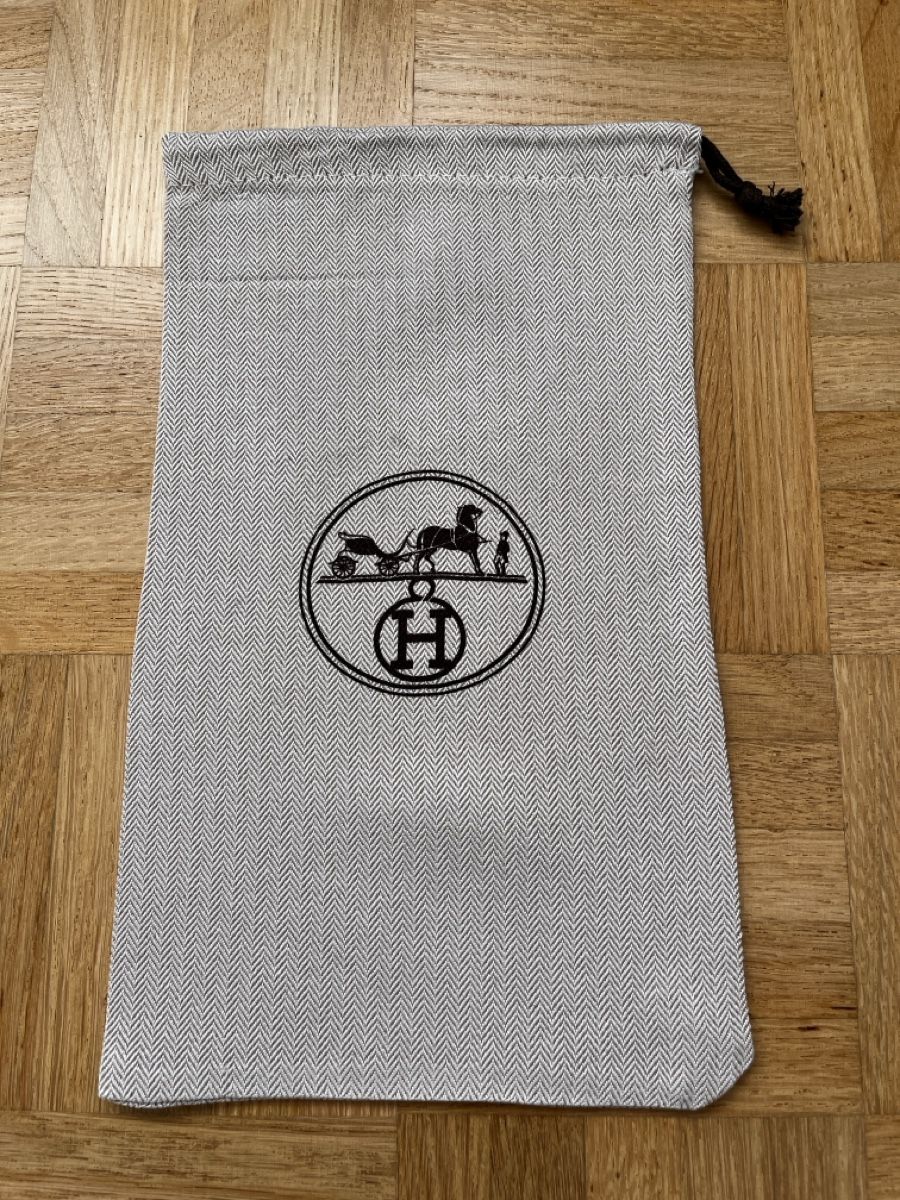 Hermès Borse: Hermes Staubbeutel Baumwolle beige – Usato da Zürich venduto da Kleanthy