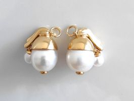 Anhänger - Das Mädchen mit dem Perlenohrring, 18k Gold
