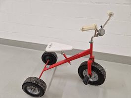 WISA Gloria Kinder Dreirad, rot Vintage
