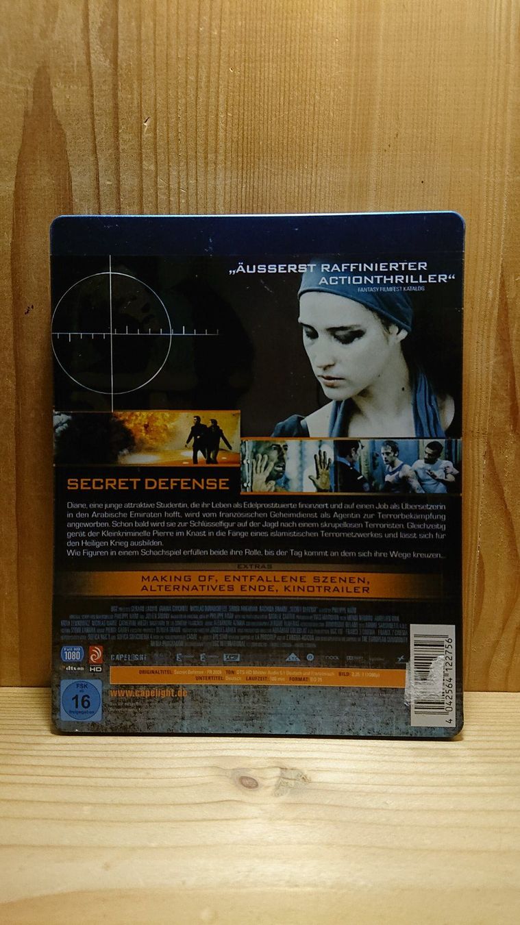 Tutti i DVDs: SECRET DEFENSE Blu-Ray Steelbook – Usato da Wilderswil venduto da Exebub 1