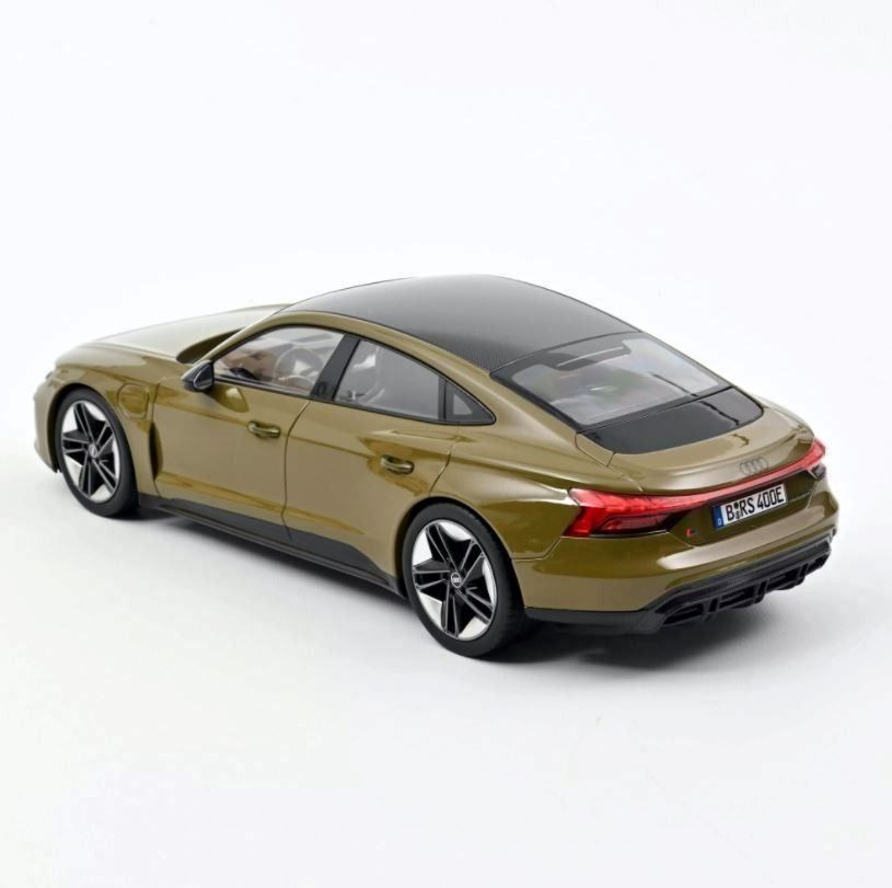 Audi Modellini d'auto: AUDI RS E-TRON GT 2021 OLIVE 1:18 NOREV – Nuovo e nell'imballaggio originale da Suhr venduto da Moebelsiralfred 1