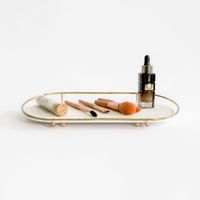 Makea Gold Makeup Tray Topaz