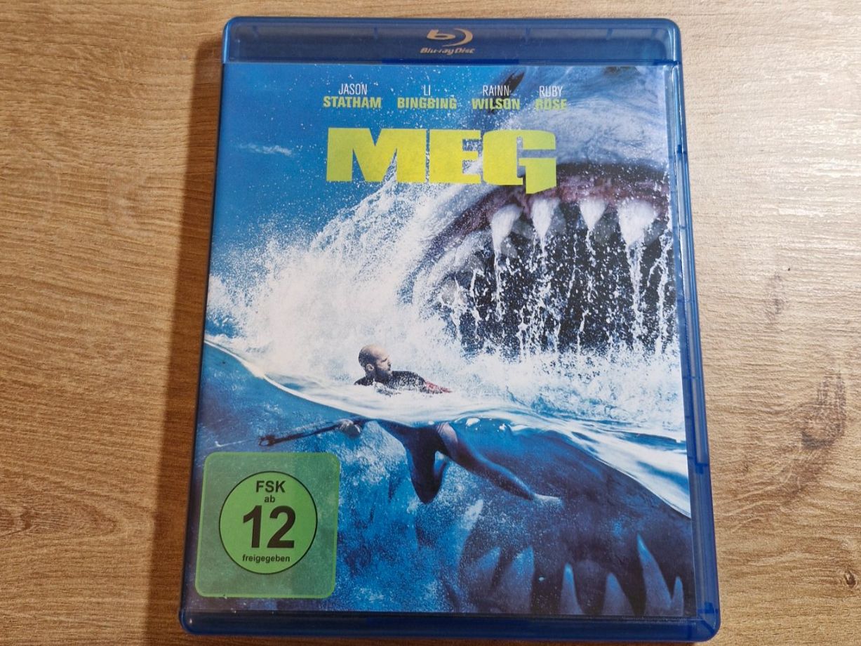 Tutti i DVDs: MEG (2018) Bluray – Usato da Pfungen venduto da Whitie