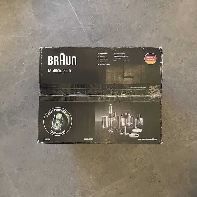 Küchengeräte: Braun MultiQuick 9  – Neu und originalverpackt aus Avenches von joe_vwt6 1