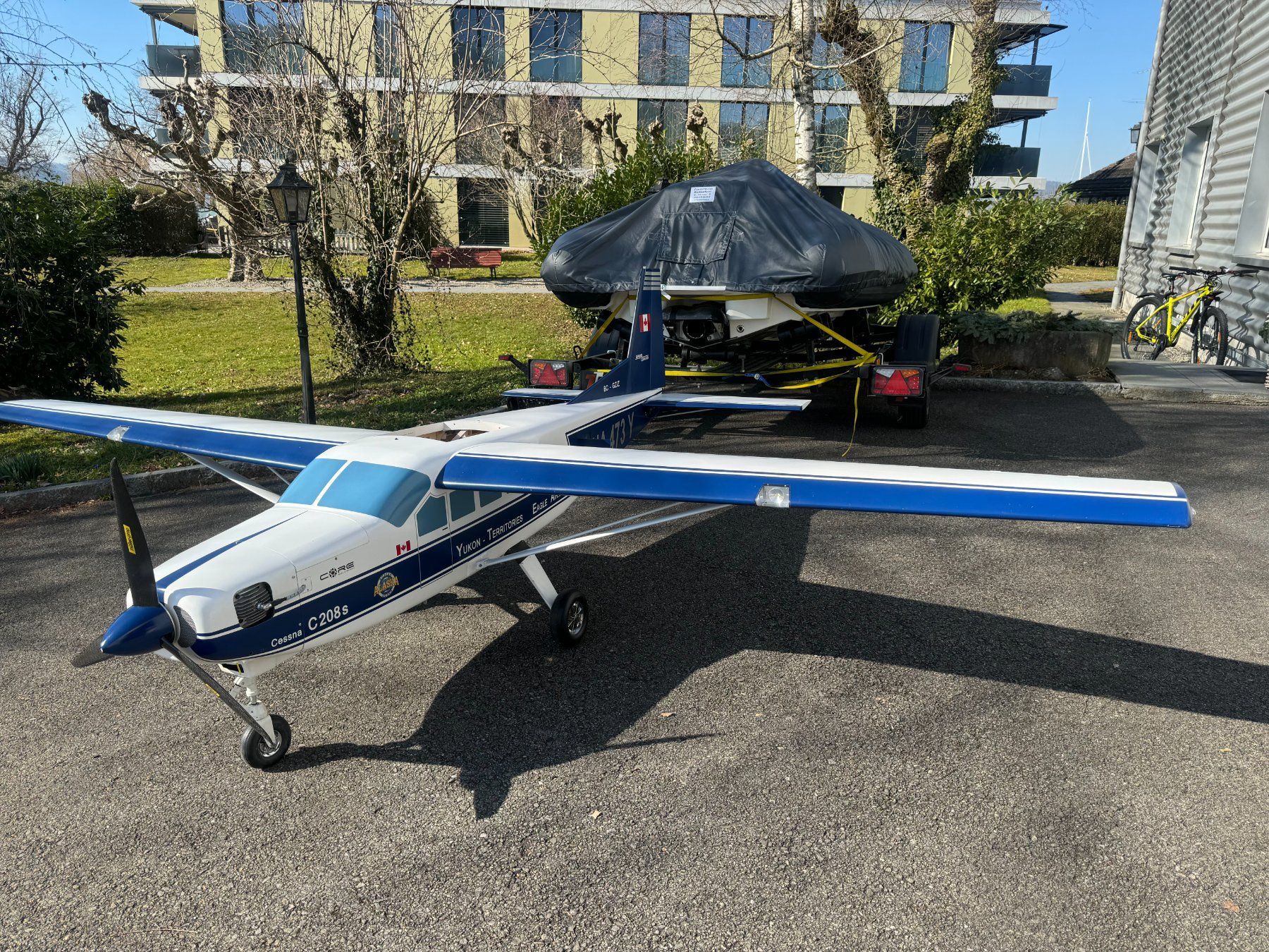 Cessna Modellismo RC: Cessna C 208 S Eigenbau – Usato da Wilen b. Wollerau venduto da Loonyacht 6
