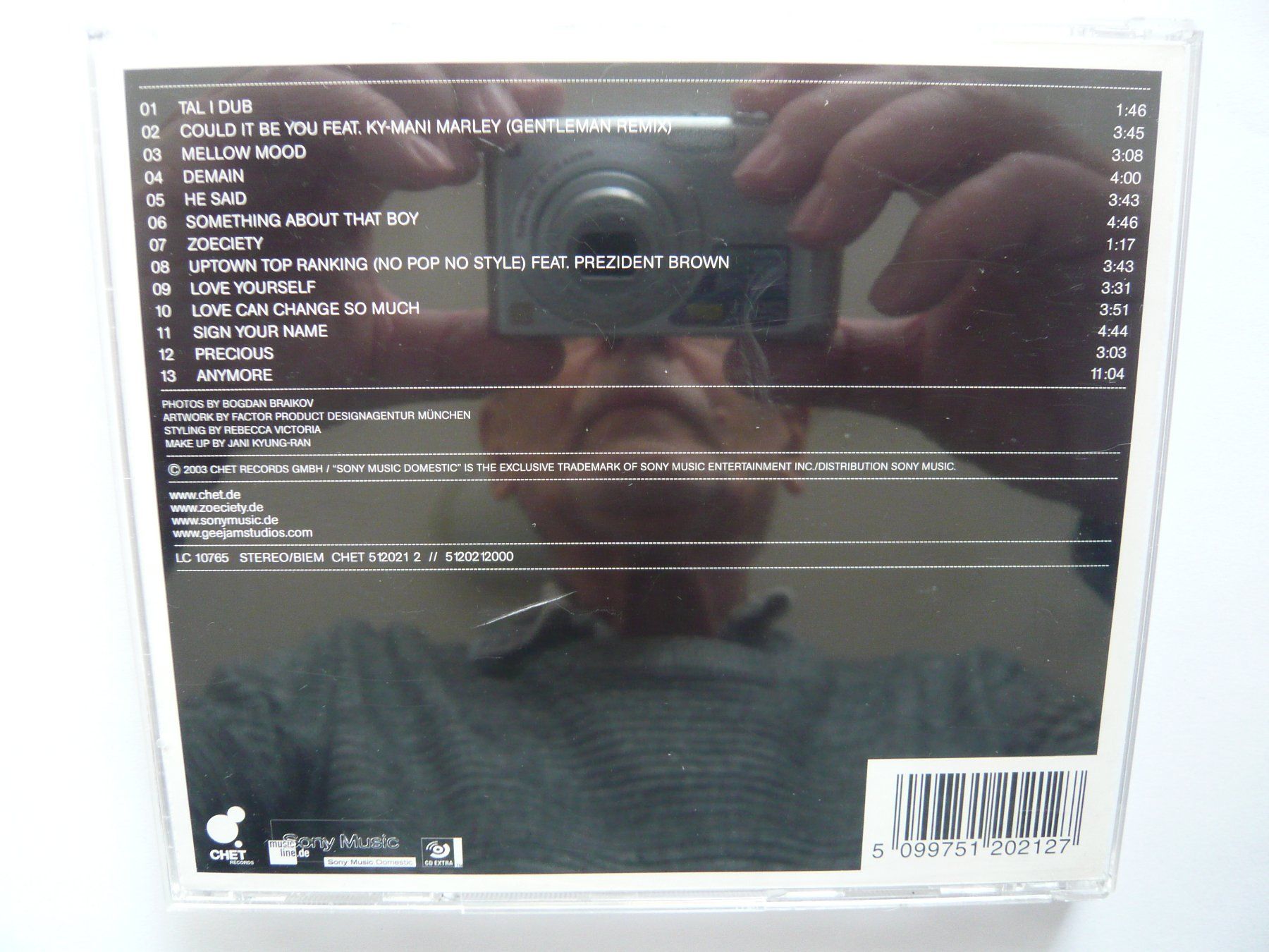 CD: ZOE Zoeciety – Usato da Winterthur venduto da Cajun 1