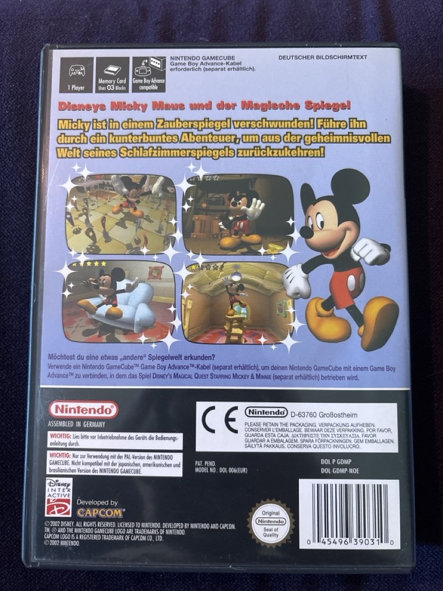 Nintendo Giochi: Disney's Magical Mirror Starring Mickey Mouse GameCube – Usato da Zürich venduto da hiddentreasures_zh 1