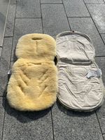 Winterlicher Lammfell-Sitzbezug für Kinderwagen, Top!