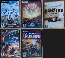 Lot 5 jeux PC Stratégie RTS | Warhammer 40K, LOTR, etc | VF