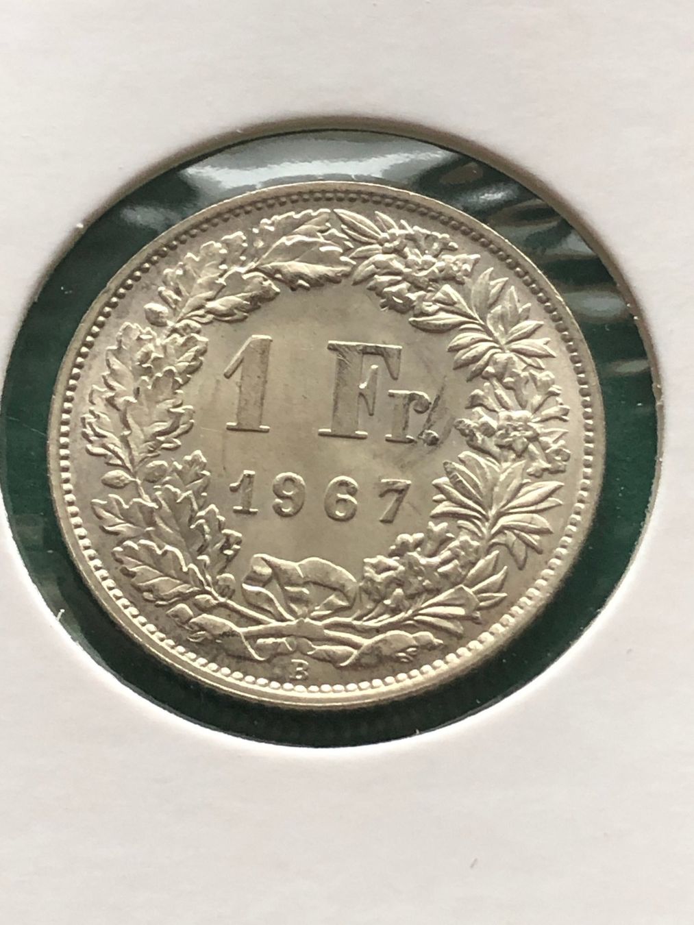Tutti le monete: 1 Fr. 1967  Top – Usato da Schötz venduto da Odpa
